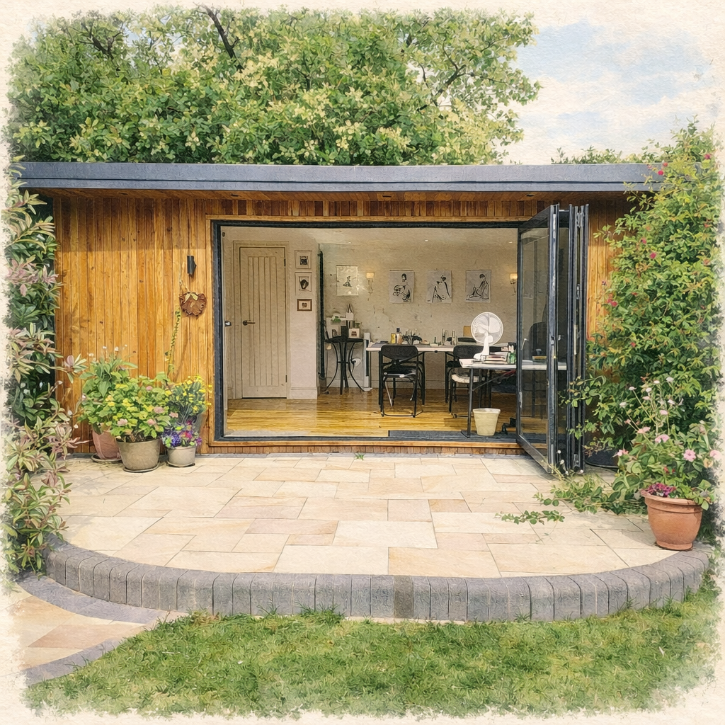 Bespoke garden room by Into The Garden Room