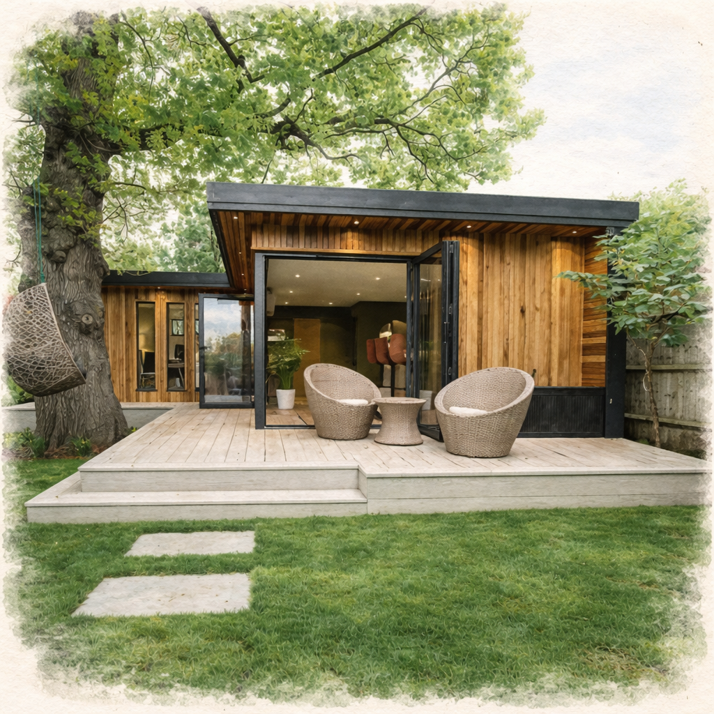 Bespoke garden room by Into The Garden Room