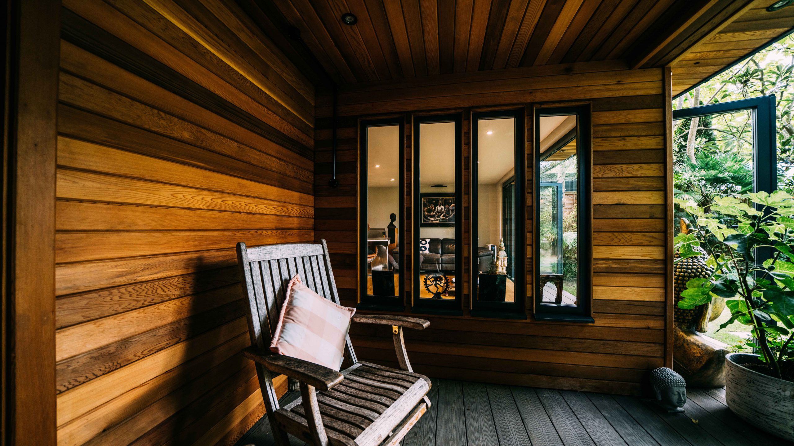 Into The Garden Room - Buddha - Sunset5