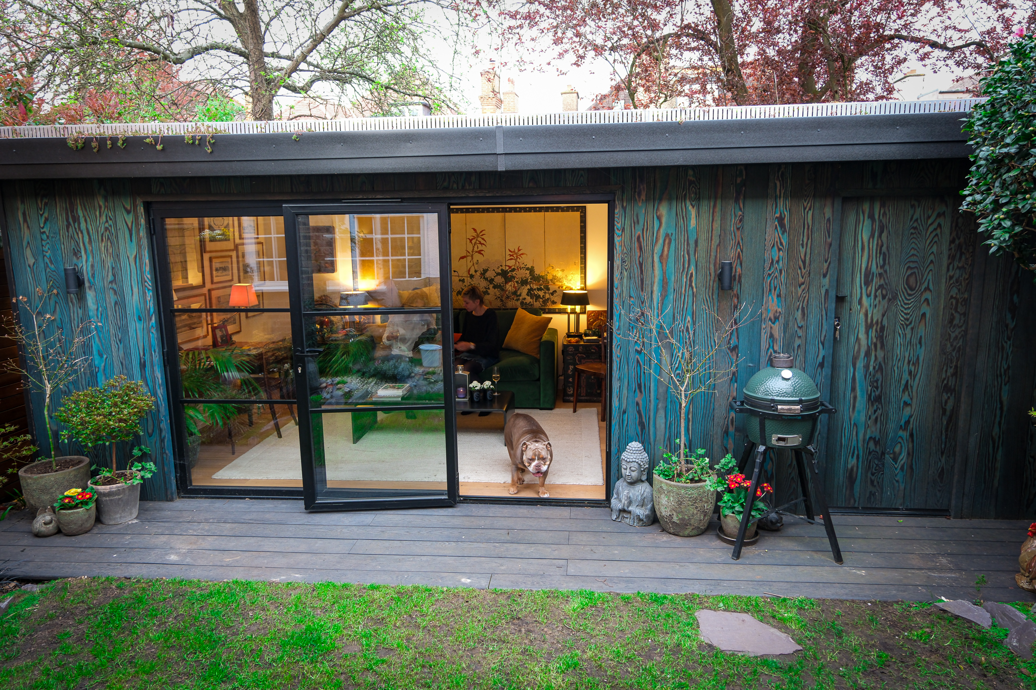 Architect-designed garden building with terrace by Into The Garden Room