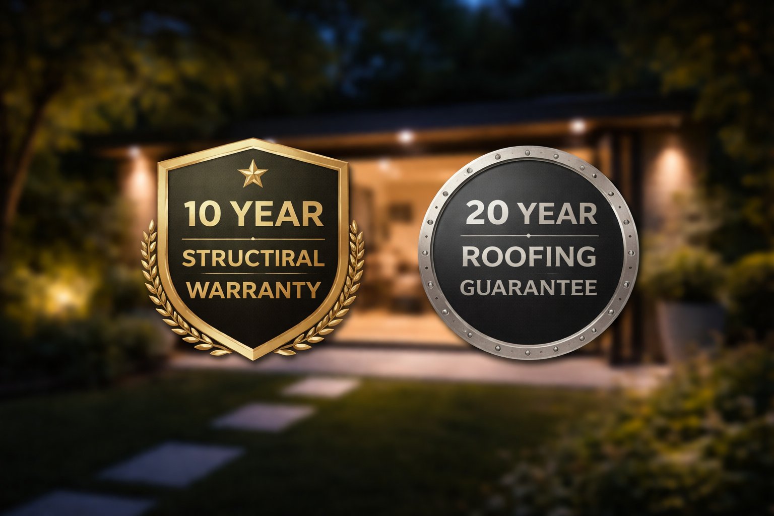 Structural warranty and roofing guarantee